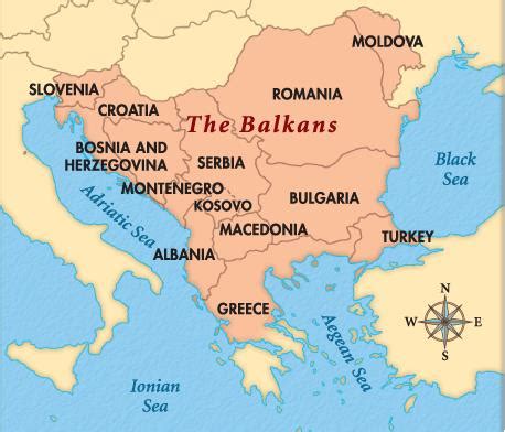 The Balkan Peninsula 1914