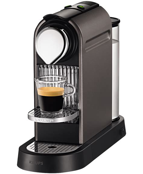 Krups CitiZ Titanium | Coffee Machine | Nespresso Hellas