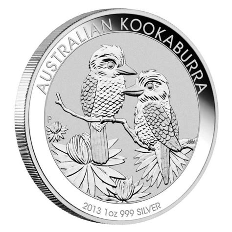 2013 1oz $1 AUD Australian Silver Kookaburra Coin | European Mint