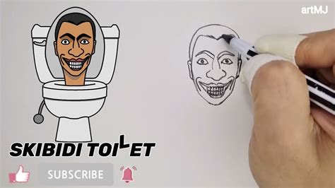 스키비디 토일렛 그리는 방법 How To Draw Skibidi Toilet Step By Step Youtube ...