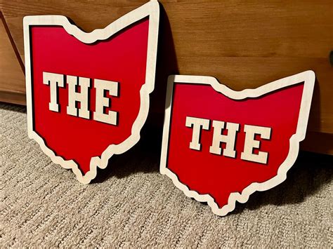 THE Sign THE Ohio State Sign Wood Sign - Etsy