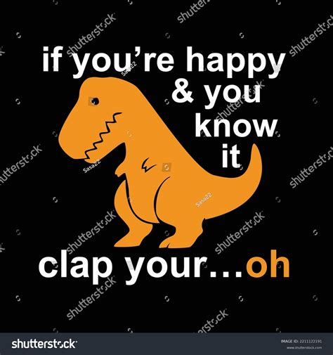 Happy You Know Clap Your Hands Stock Vector (Royalty Free) 2211122191 ...