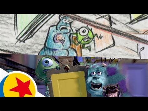 The Door Chase from Monsters, Inc. | Pixar Side by Side - YouTube