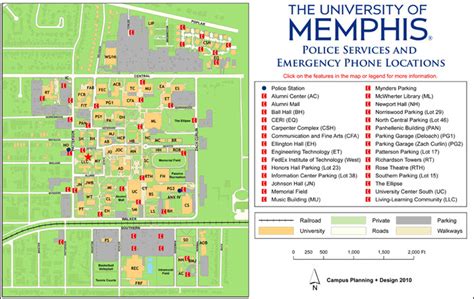 University Of Memphis Campus Map - CYNDIIMENNA