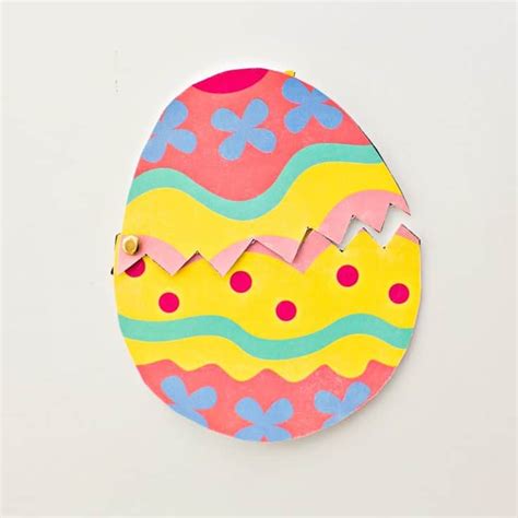 HATCHING CHICK CRAFT WITH COLORING TEMPLATE - hello, Wonderful