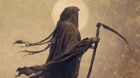 Grim Reaper Death Scythe 4K #4510h Wallpaper PC Desktop