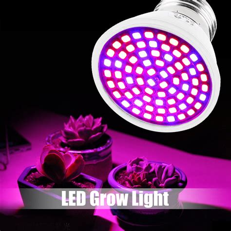 LED Full Spectrum P Lant Grow Bulb E27 P Lant Lamp AC85-265V: Buy Online At Best Prices In ...