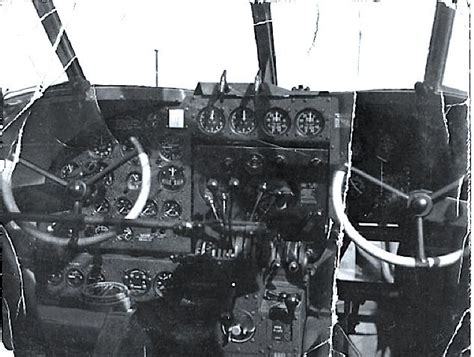 Cockpit of an early four-engined aircraft. | Cockpit, Aircraft, Sci fi