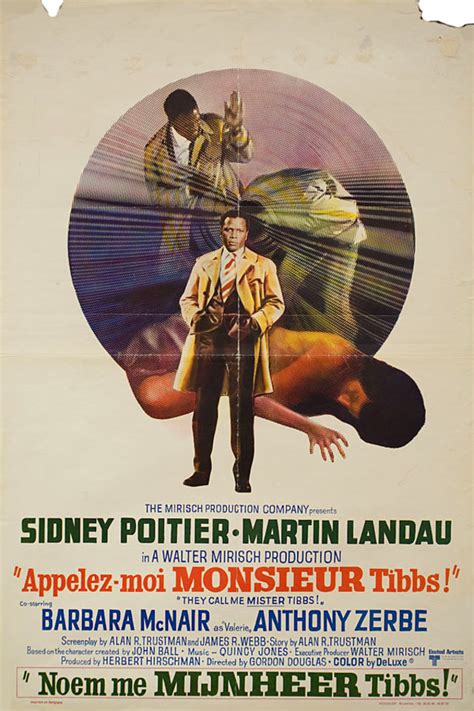 They Call Me Mister Tibbs! 1970 Belgian Poster - Posteritati Movie Poster Gallery