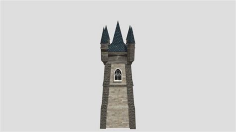 Neo-Gothic Lighthouse - 3D model by DaanEngbers [f2f80fd] - Sketchfab