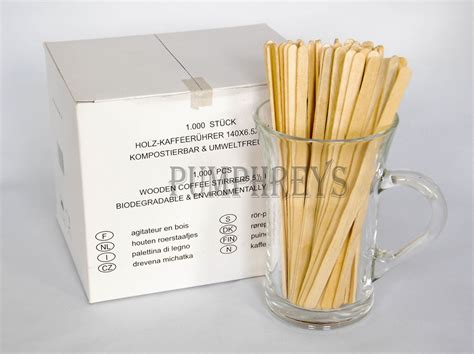 Wooden Stirrers - Pumphreys Coffee