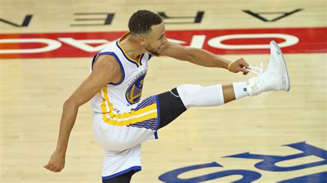 WATCH: Stephen Curry Celebrates Three-Pointer in Game 1