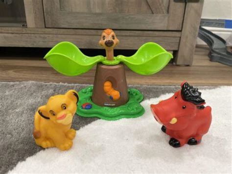 Lion King Little People Simba & Pumbaa Timon Disney Movie Moments Mattel 2012 | #4368227344