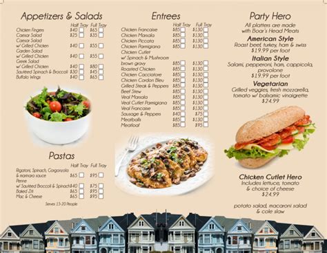 CATERING MENU – Neighborhood Deli