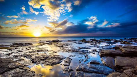 Glorious Sunrise [3840X2160] | Hd nature wallpapers, Ocean wallpaper ...