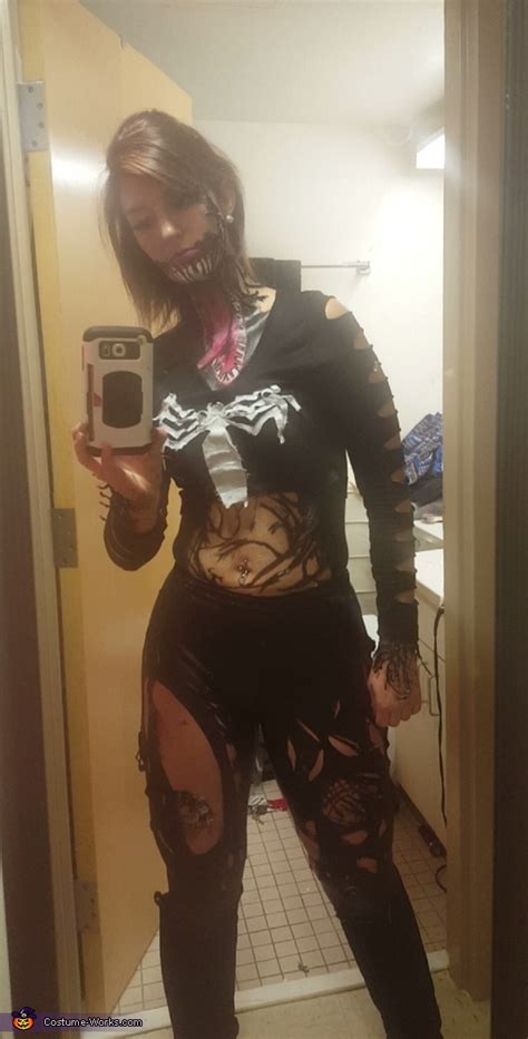 Glow in the dark Lady Venom Costume | How-to Guide