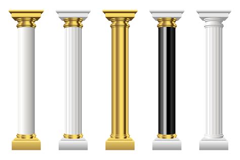 White Pillar Vector Art, Icons, and Graphics for Free Download