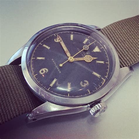 VINTAGE ROLEX WATCHES: VERY UNCOMMON VINTAGE ROLEX EXPLORER I - REF ...