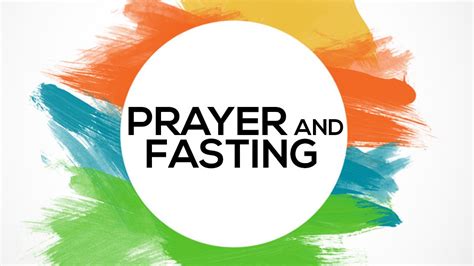 Regional Prayer and Fasting Days – Fresh Streams