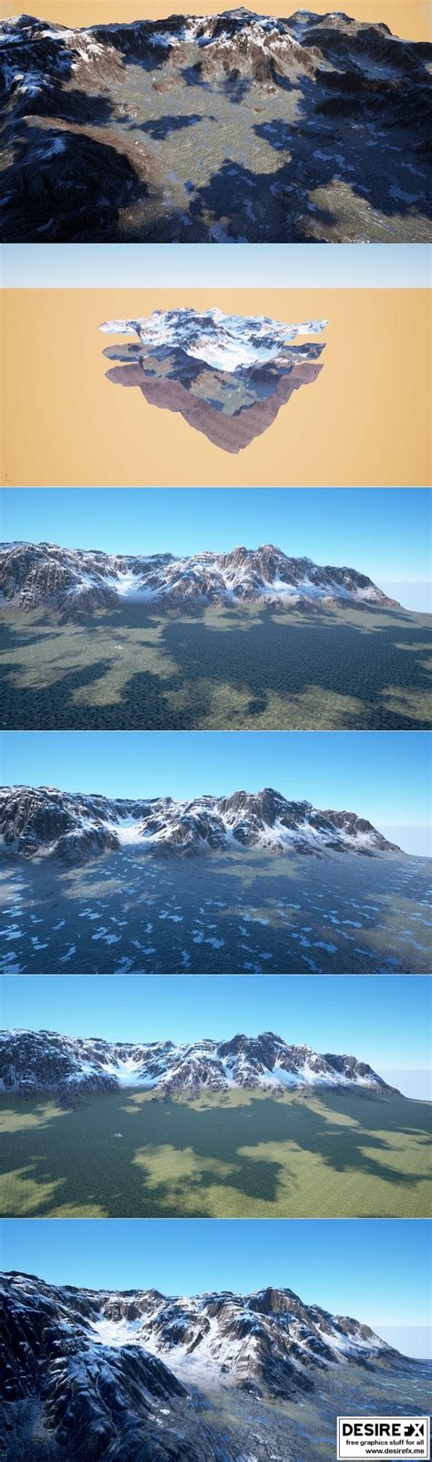 Desire FX 3d models | Unreal Engine – Advanced Procedural Landscape Material