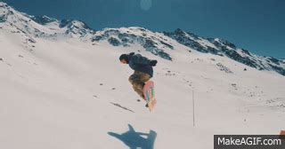 Val Thoren Snowboarding GoPro | Hero 5 on Make a GIF