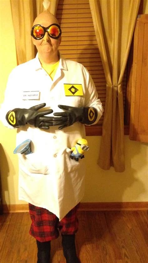 Despicable Me Costume- Dr Nefario 2013 | Scientist costume, Minion ...