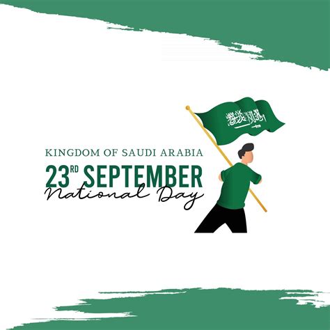 saudi arabia banner template. national day celebrations. 3013082 Vector ...