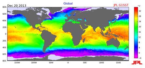 Atlantic Ocean Water Temperature Map - Maps For You