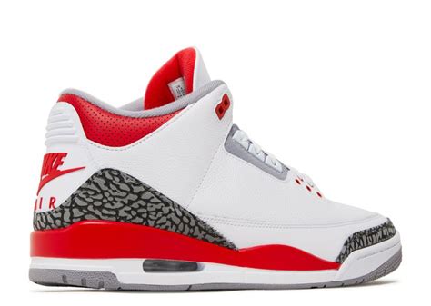 Air Jordan 3 Retro 'Fire Red' 2022 - Air Jordan - DN3707 160 - white ...