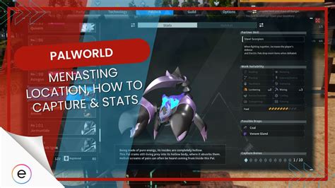 Palworld Menasting [Location, Capture, Stats & Breeding] - eXputer.com