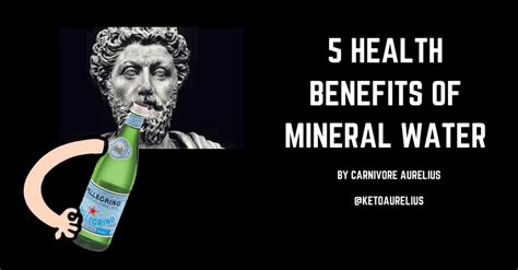 5 Mineral Water Health Benefits & Why You Need To Drink It