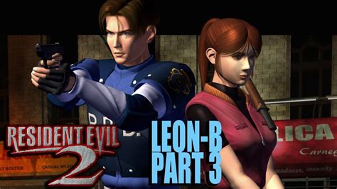 Resident Evil 2 (N64) "Leon B" walkthrough part 3 - YouTube