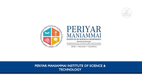 Aggregate more than 145 periyar maniammai university logo super hot - camera.edu.vn