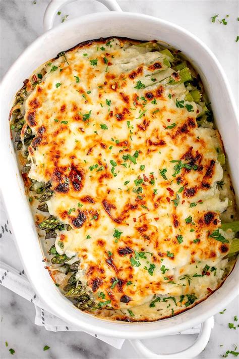 Cheesy Asparagus Casserole | Asparagus recipes baked, Asparagus casserole recipes, Asparagus ...