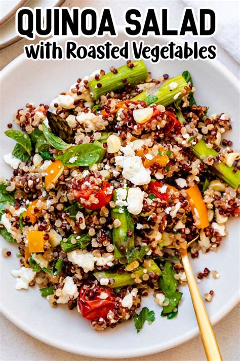 Roasted Vegetable Quinoa Salad - Flavorful and Nutritious