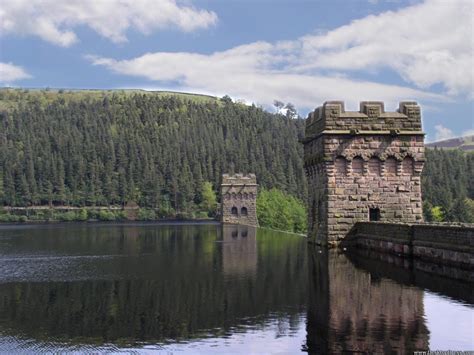 Desktop Wallpapers » Natural Backgrounds » Howden Reservoir Dam ...