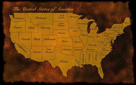 United States Map 4k