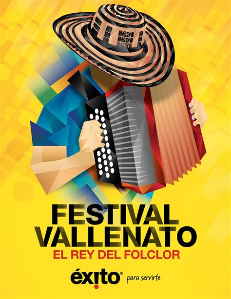 Festival Vallenato Éxito 2017 on Behance | Graphic design illustration, Illustration design ...