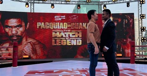 Manny Pacquiao announced to face Muay Thai legend Buakaw Banchamek in ...