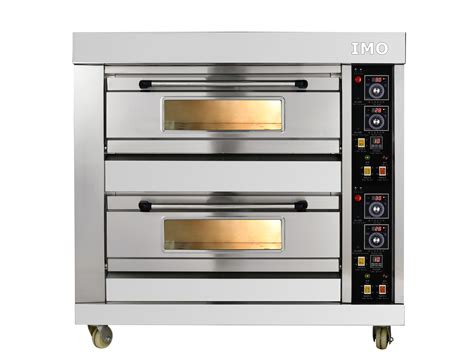 Electric Commercial Bread Baking Oven , Stainless steel, stove board, hot oven，Precise time and ...