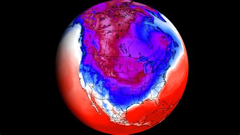 The Most Intense Arctic Blast of the Season heads for Canada and the ...