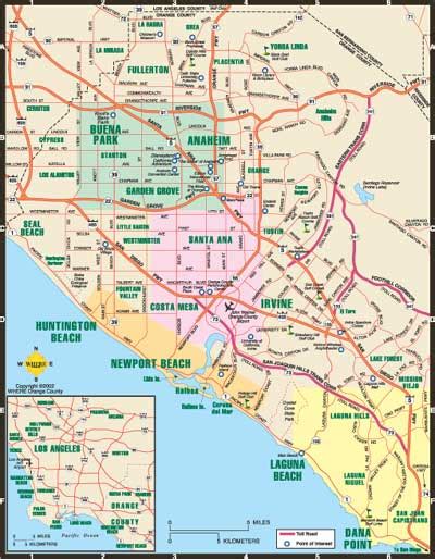 Orange County Overview Map