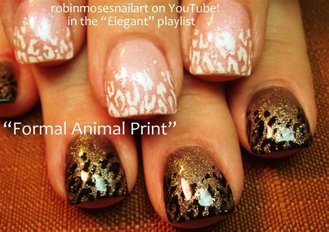 Robin Moses Nail Art: "pastel animal print" "animal print nails ...