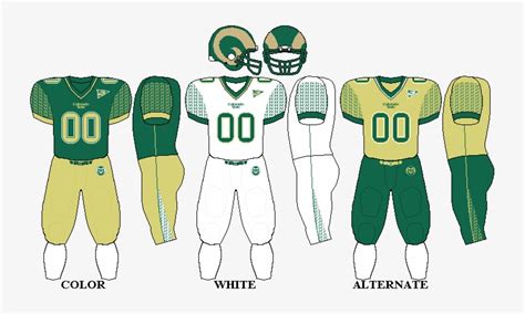 Mwc Uniform Csu - Colorado State Rams Football Uniforms Transparent PNG ...