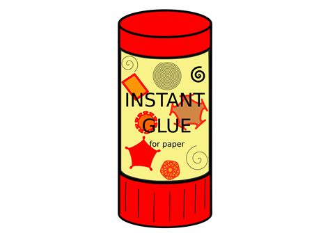 Clipart - Glue Stick