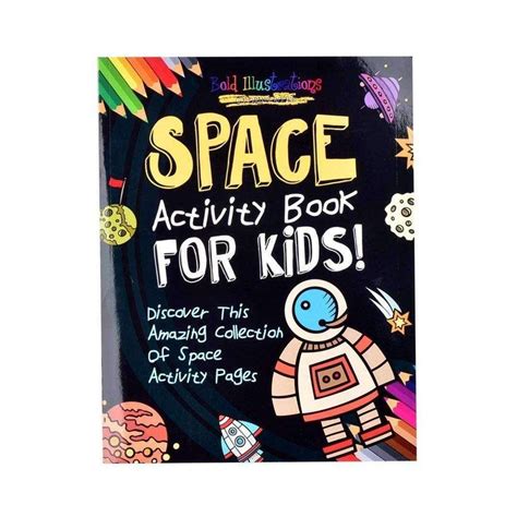 SPACE ACTIVITY BOOK FOR KIDS! - Life Soleil Space Activity Book With ...