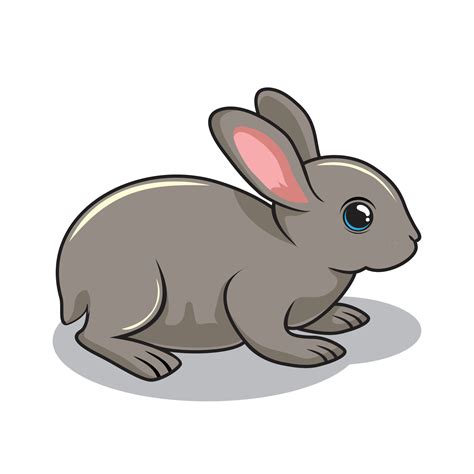 Rabbit Cartoon Bunny Illustration Isolated 4296668 Vector Art at Vecteezy