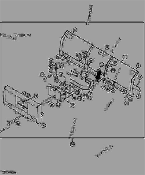 Snow Blade With Float (BL6B,BL7B,BL8B,BL9B,BL10B) - LOADER, SKID-STEER, ATTACHMENT John Deere ...