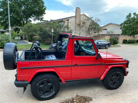 1991 Mercedes-Benz G-Class Cabriolet 230 G Cabrio G-wagon convertible ...