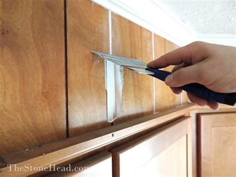 How to Make Paneling look like Drywall - 5 Easy Steps to a Smooth Wall | Paneling makeover, Home ...